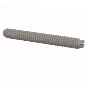 Set Screws - Plastic Slotted