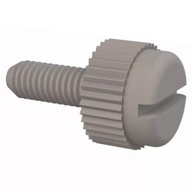 Thumb Screws - Knurled Plastic with Slot