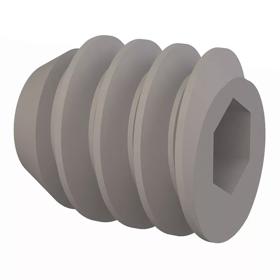 Set Screws - Plastic Hex Socket