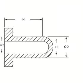 Masking Washer Caps - Line Drawing