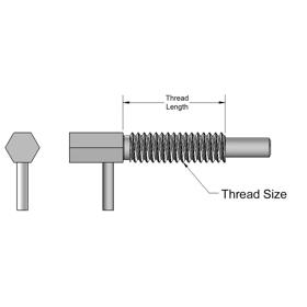 L-Handle Lockout Plunger Pin A
