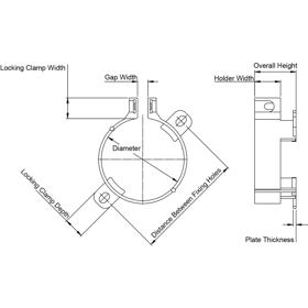 P110775_Cable_Clamps_-_Capicitor_Holder - Line Drawing