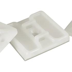 Cable Tie Mounts - Four Way, Adhesive/Screw Mount