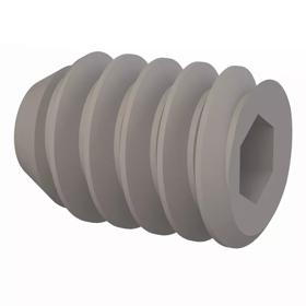 Set Screws - Plastic Hex Socket