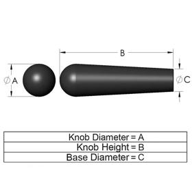 LT Series_Long Tapered Knob Line