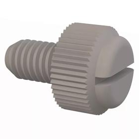 Thumb Screws - Knurled Plastic with Slot