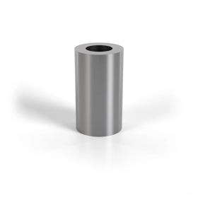 Round Unthreaded Metal Spacers