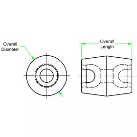 Pop Clip - Connectors - Line Drawing