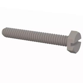 Hex Head Cap Screws - Plastic
