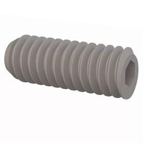 Set Screws - Plastic Hex Socket