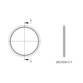 Ring Seals - SAE Flange Seal - Line Drawing