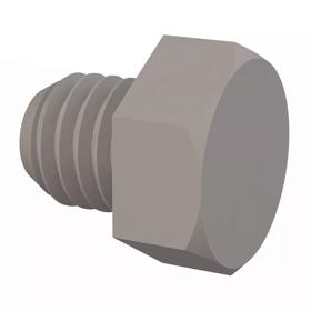 Hex Head Cap Screws - Plastic