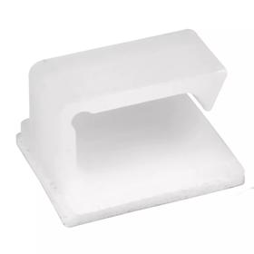 Wire Clip - Plastic, Adhesive Mount