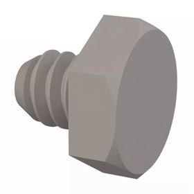 Hex Head Cap Screws - Plastic