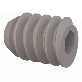 Set Screws - Plastic Hex Socket