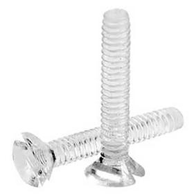 Machine Screw Flat Headed Clear