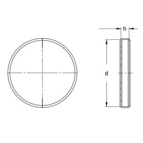 Flange Covers - Line Drawing