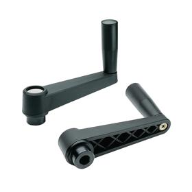 Crank Fixed Crank Molded Fixed Crank Handles - Straight Arm