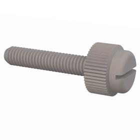 Thumb Screws - Knurled Plastic with Slot