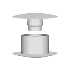 Snap-Together Rivets - Male/Female Push