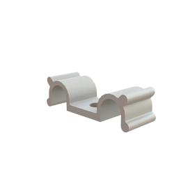 Cable Clamps - Dual Half U, Screw Mount