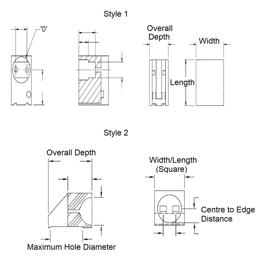 P160111_LED_Mounts-90deg - Line Drawing