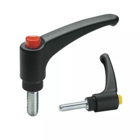 Male Clamping Handles - Teardrop Handle