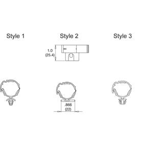 P110790_Cable_Clamps_-_SHR_Clips - Line Drawing