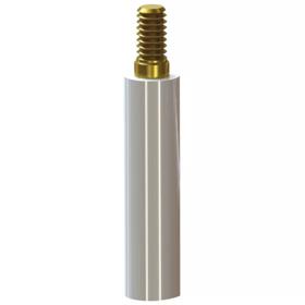 Male To Female Standoff - Round, Insulator, Nylon/Brass