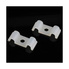 Cable Clamps - Dual Half U, Screw Mount