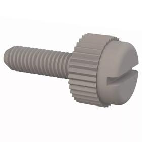 Thumb Screws - Knurled Plastic with Slot