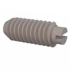 Set Screws - Plastic Slotted