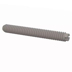 Set Screws - Plastic Slotted