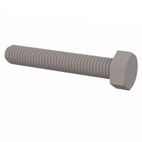 Hex Head Cap Screws - Plastic