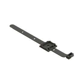 Cable Clamps - Screw/Adhesive Mount Strap & Buckle