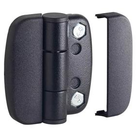 Leaf Hinges - Through Hole Mount with Cover Plate