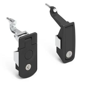 Flush Compression Lever Latches