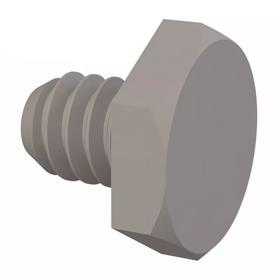 Hex Head Cap Screws - Plastic
