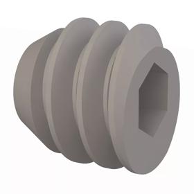 Set Screws - Plastic Hex Socket