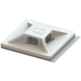 Cable Tie Mounts - Four Way, Adhesive/Screw Mount