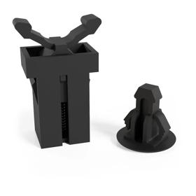 Female Spring Loaded Socket for Striker Catch