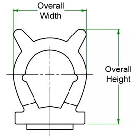 Dual Material Gasket - Line Drawing