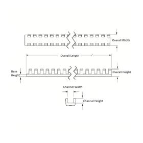 P110570_Grommet_Strips-MS21266_Strips - Line Drawing