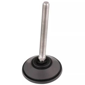 Stud Mount Leveling Feet - Plastic Swivel Base