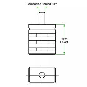 Tube Connectors - Line Drawing