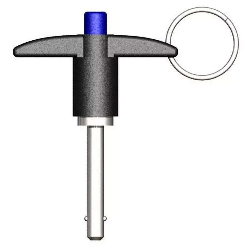 Lot De 4 Goupilles Rapides à Poignée En T - Inox 5x40mm - Pour Verrous Rapides